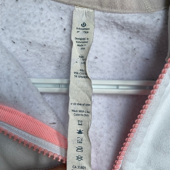 Lululemon Scuba stretch hoodie Sz: 8? - Picture 3 of 7